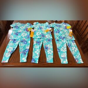NWT Lilo & Stitch Pajamas Short Sleeve & Pants 18 months (2 & 3 sold!)